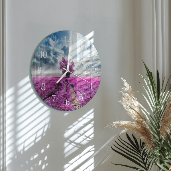 Round wall clock Field