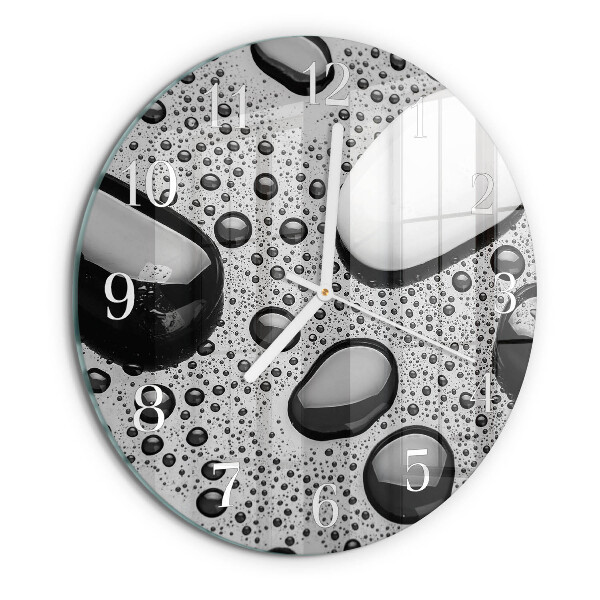 Round wall clock Stones