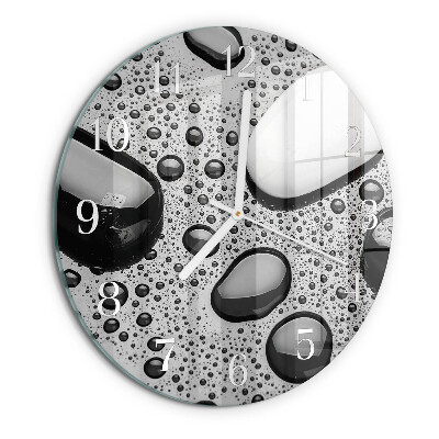 Round wall clock Stones