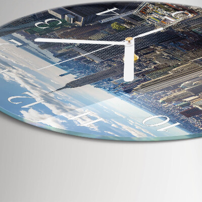 Round wall clock City