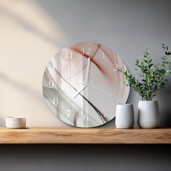 Round wall clock Abstraction