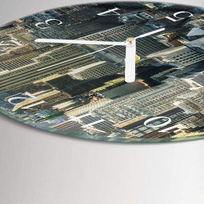 Round wall clock Horizon
