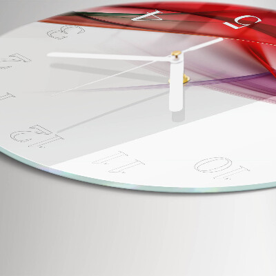 Round wall clock Abstraction