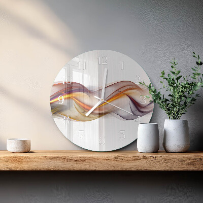 Round wall clock Abstraction