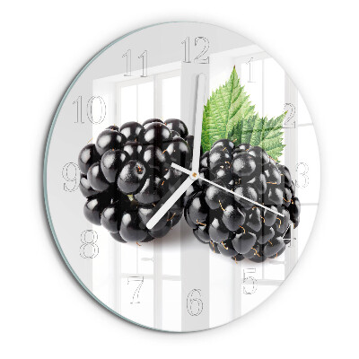 Round wall clock Blackberries
