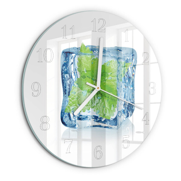 Round wall clock Ice Mint