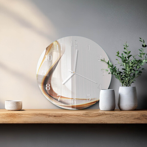 Round wall clock Abstraction