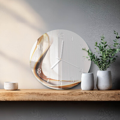 Round wall clock Abstraction