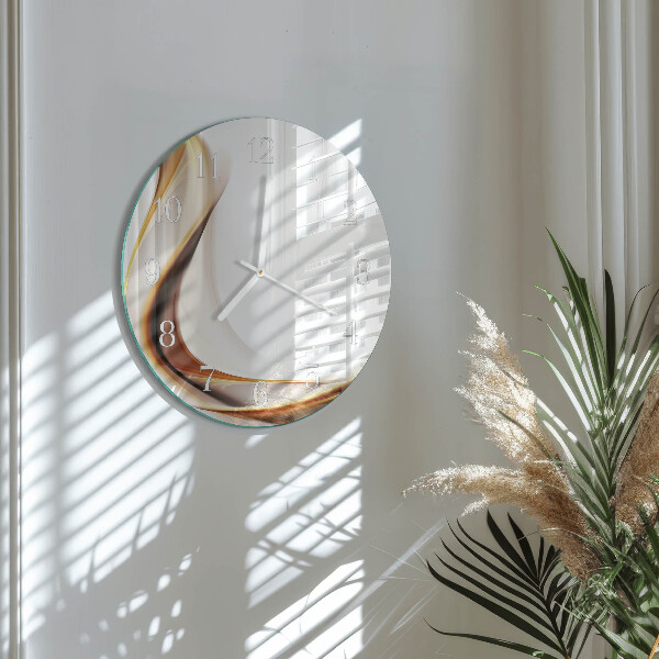 Round wall clock Abstraction