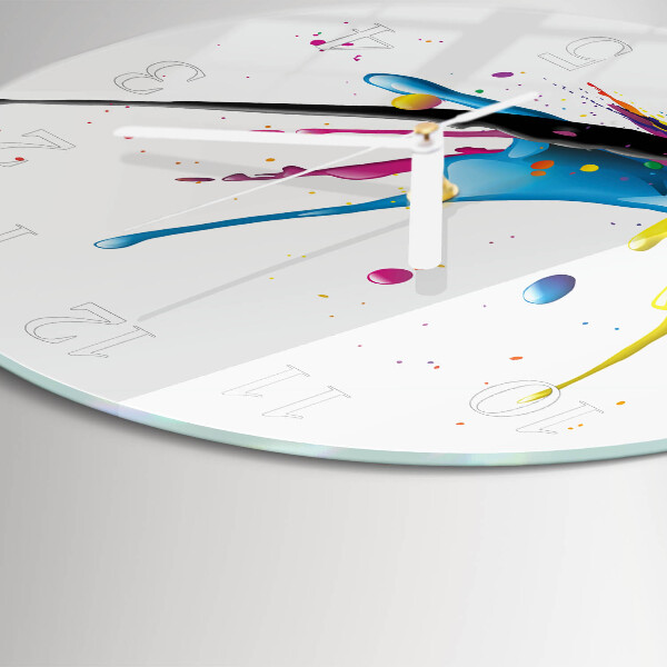 Round wall clock Color