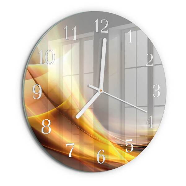 Round wall clock Abstraction