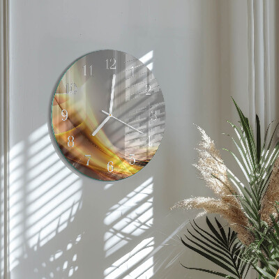Round wall clock Abstraction
