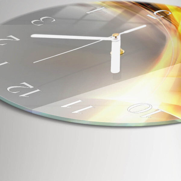 Round wall clock Abstraction