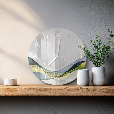 Round wall clock Abstraction