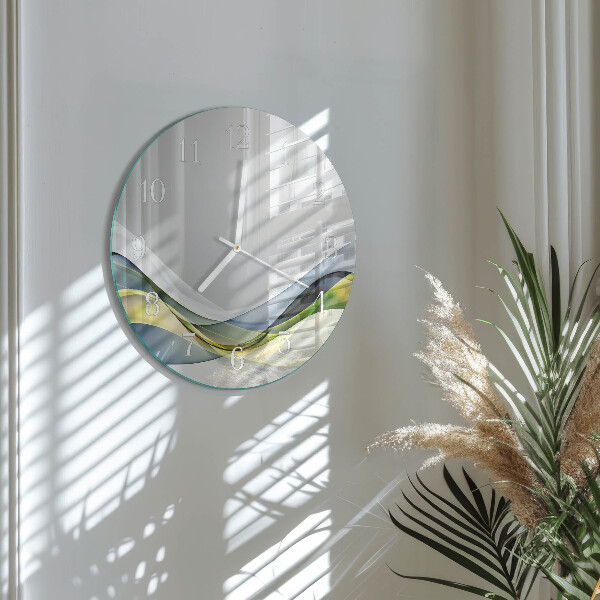 Round wall clock Abstraction