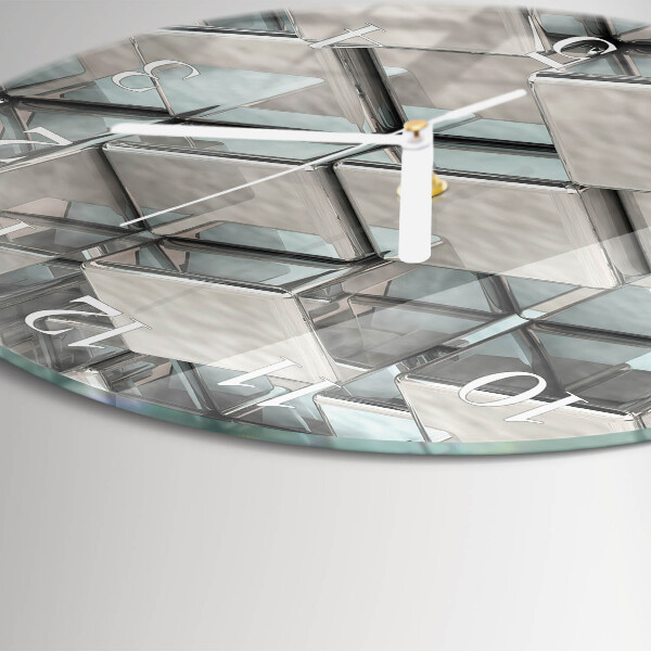 Round wall clock Dice