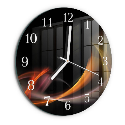Round wall clock Abstraction