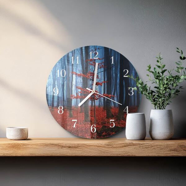 Round wall clock Darkness