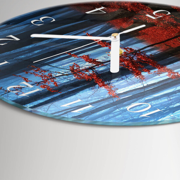 Round wall clock Darkness