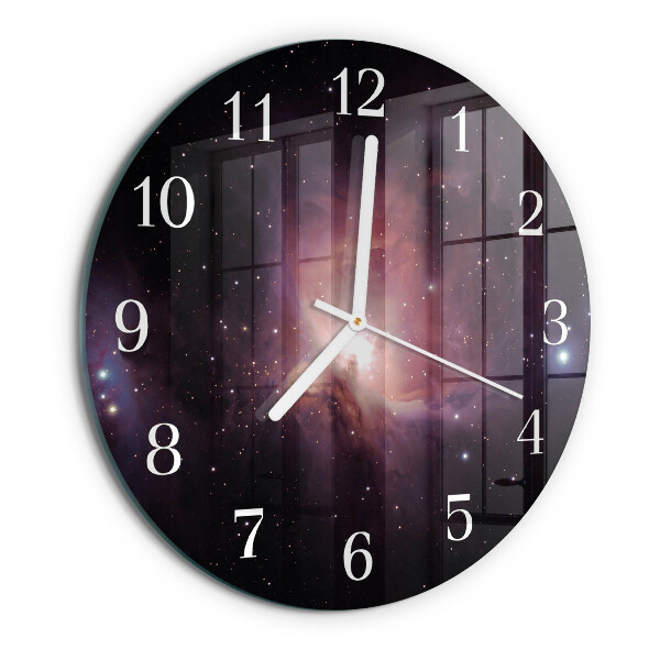 Round wall clock Space