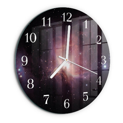 Round wall clock Space