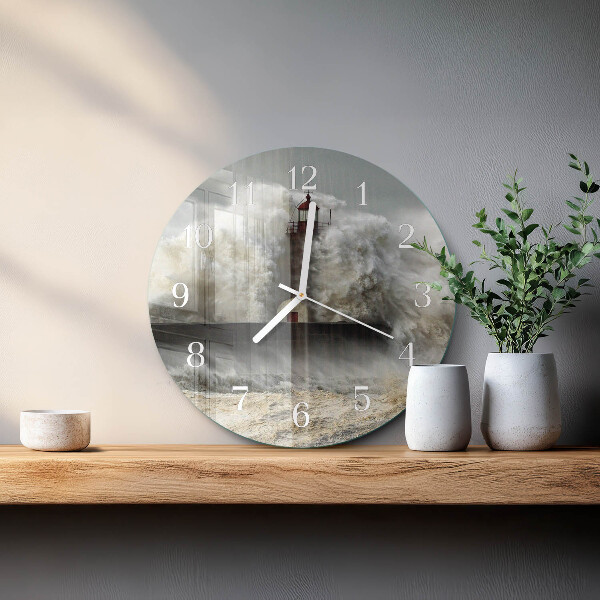 Round wall clock Storm