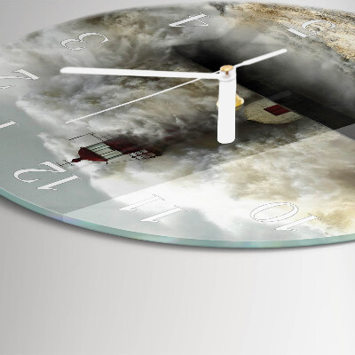 Round wall clock Storm