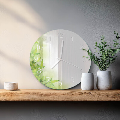 Round wall clock Nature