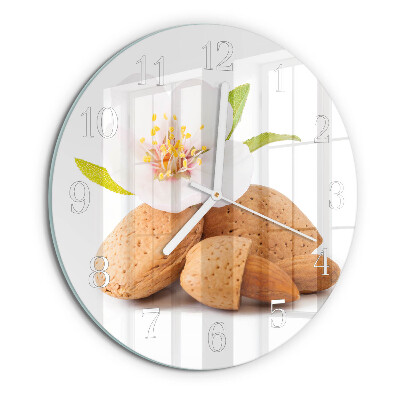 Round wall clock Almonds