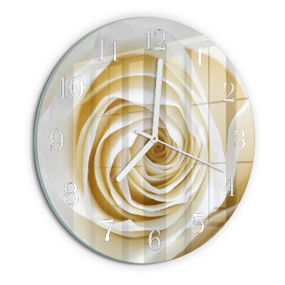 Round wall clock Rose