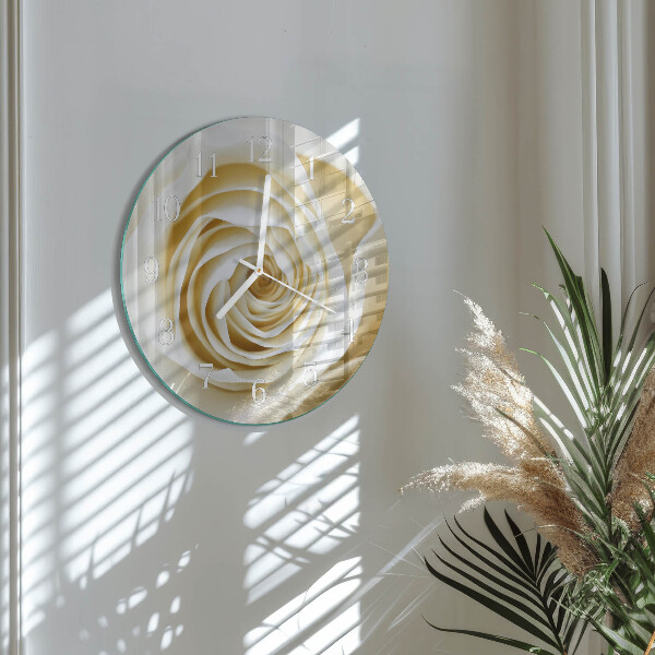 Round wall clock Rose
