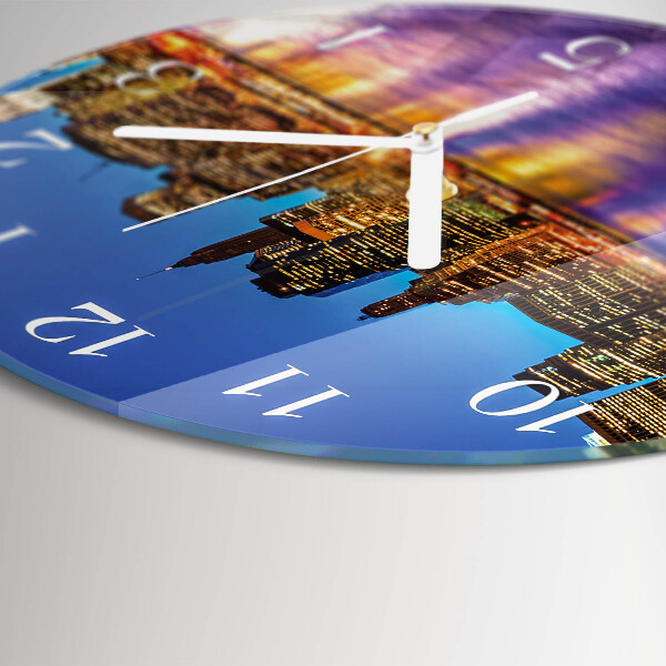 Round wall clock Horizon