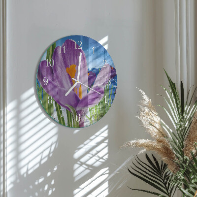 Round wall clock Spring