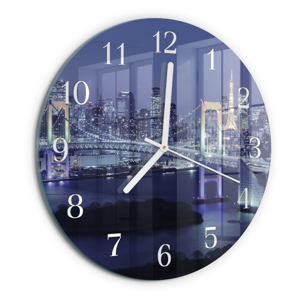 Round wall clock Bridge