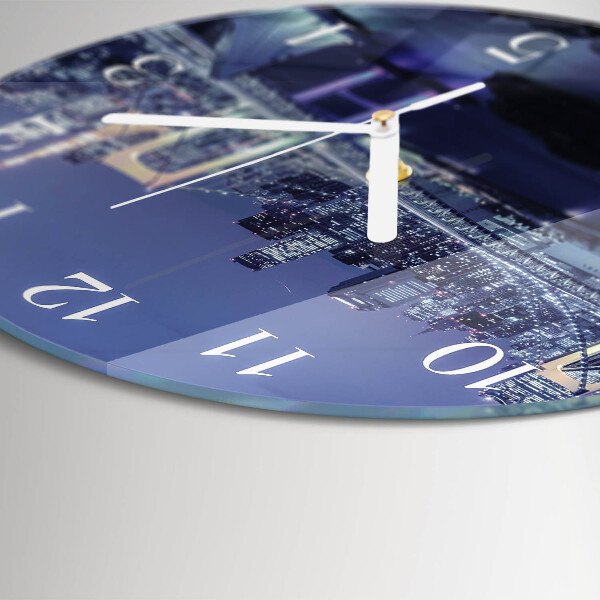 Round wall clock Bridge