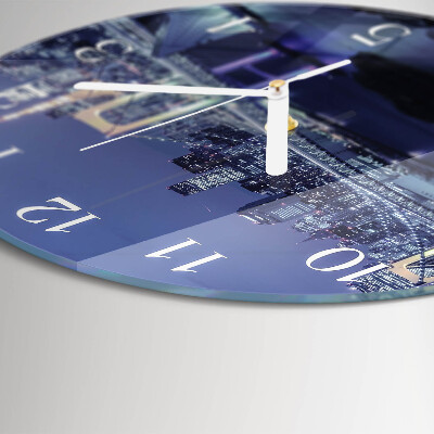 Round wall clock Bridge