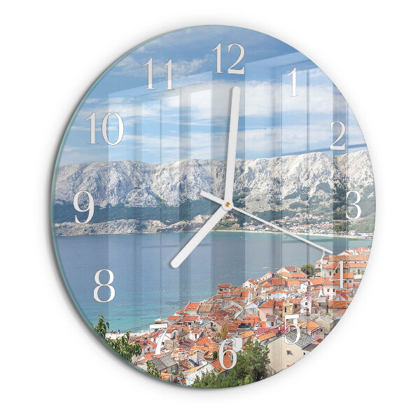 Round wall clock Bay