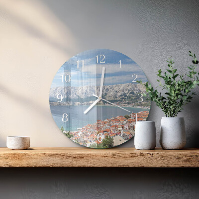 Round wall clock Bay
