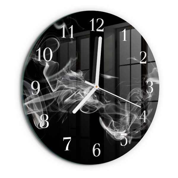 Round wall clock Smoke