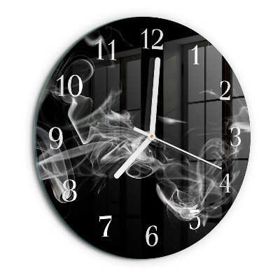 Round wall clock Smoke