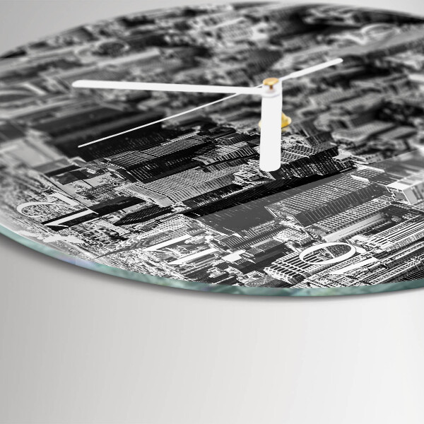 Round wall clock Horizon