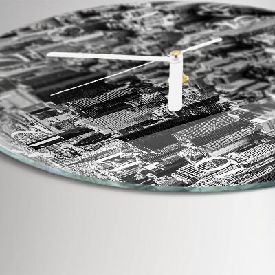 Round wall clock Horizon