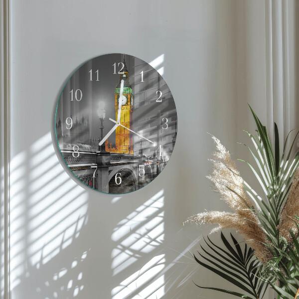 Round wall clock Big Ben