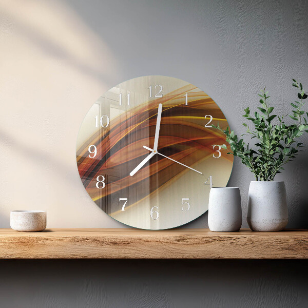 Round wall clock Abstraction
