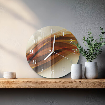 Round wall clock Abstraction