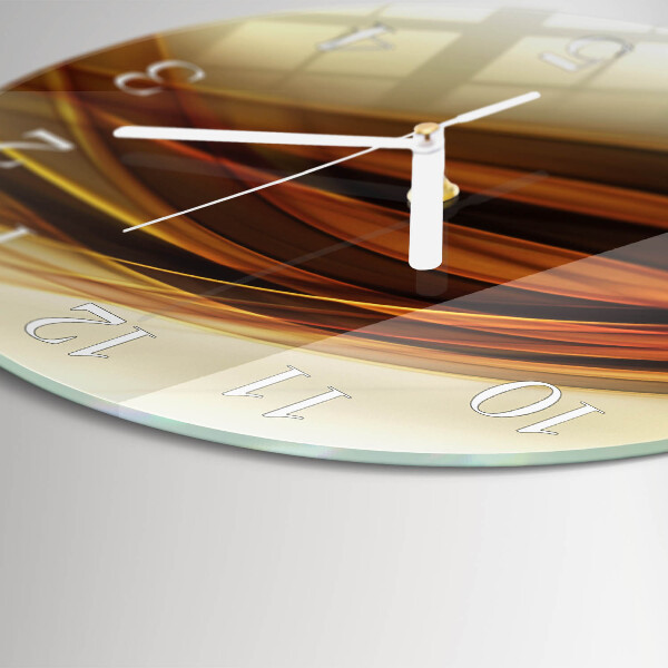 Round wall clock Abstraction