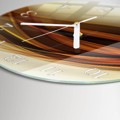 Round wall clock Abstraction