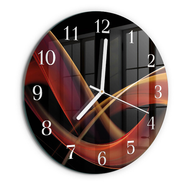 Round wall clock Abstraction