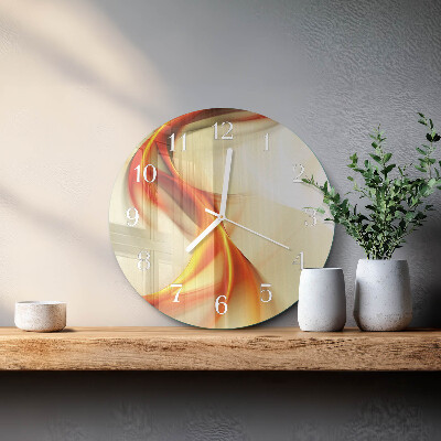 Round wall clock Abstraction