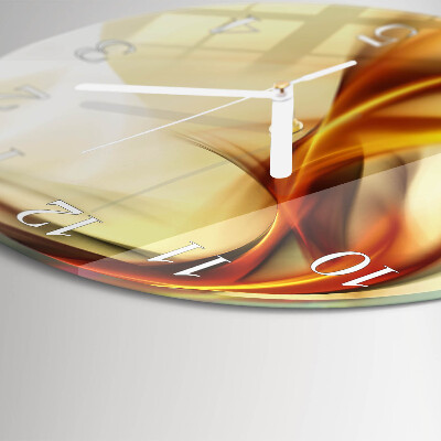 Round wall clock Abstraction